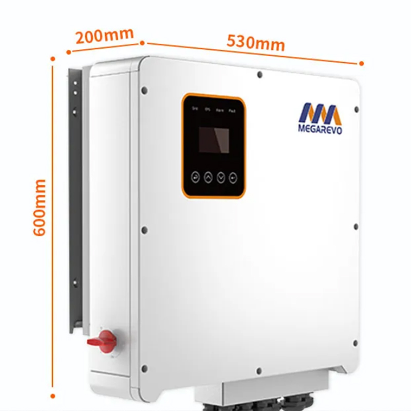 อินเวอร์เตอร์ไฮบริดไฟฟ้าแรงสูงสามเฟส 12KW